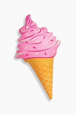 عوامة آيس كريم وردية