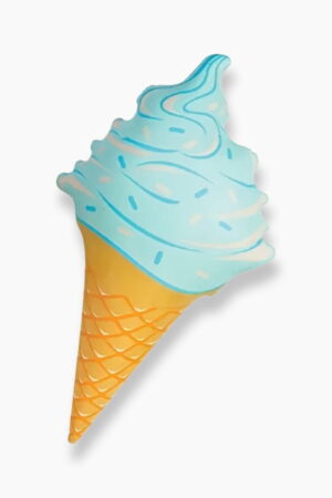 عوامة آيس كريم زرقاء