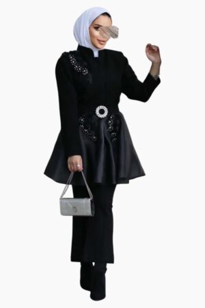 طقم كريستال أسود