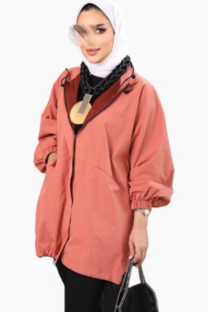 جاكيت صيفي برتقالي داكن