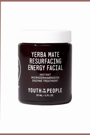 قناع تقشير وتجديد البشرة بطاقة الييربا مات مع الإنزيمات والنياسيناميد