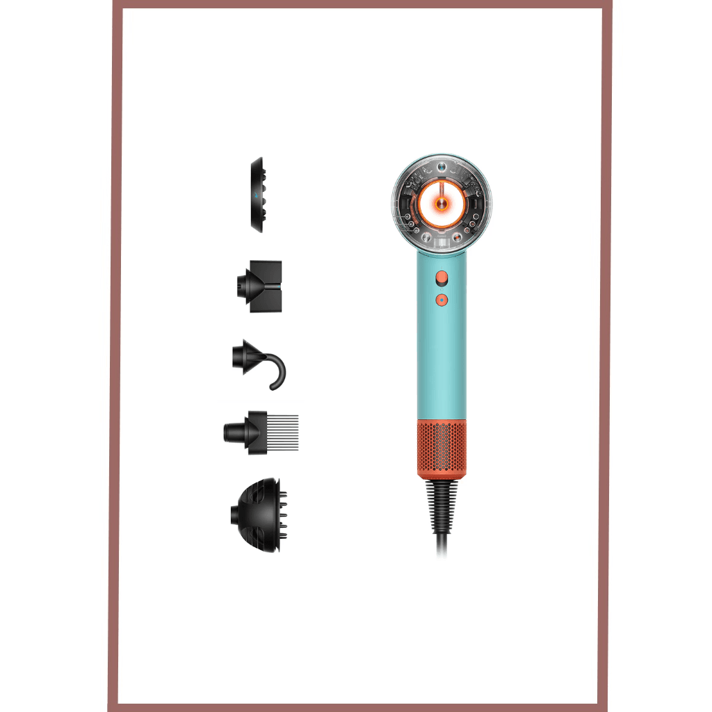 مجفف شعر دايسون سوبرسونيك نورال™ (سيراميك باتينا/برتقالي توباز)