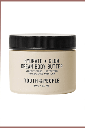 زبدة جسم سوبر بيري لشد وتوهج البشرة مع النياسيناميد ومضادات الأكسدة – 50 جم