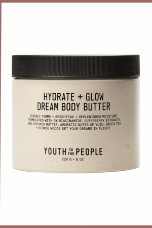 زبدة جسم سوبر بيري لشد وتوهج البشرة مع النياسيناميد ومضادات الأكسدة – 226 جم