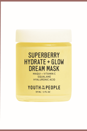 كريم ليلي + ماسك سوبر بيري لترطيب وتوهج البشرة مع فيتامين C – 59 مل