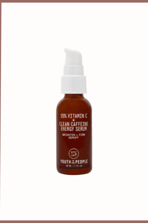 سيروم فيتامين C بتركيز 15% + كافيين لتفتيح البشرة