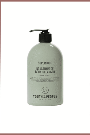 غسول الجسم سوبرفود + نياسيناميد مع مضادات الأكسدة وحمض الهيالورونيك - 485 مل