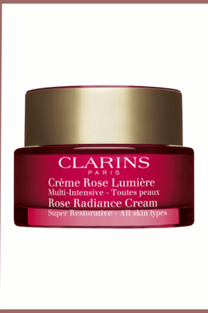 كريم الورد المعزز للإشراقة