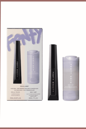 أون آند أوف – ماسكارا + منظف مكياج صغير في مجموعة