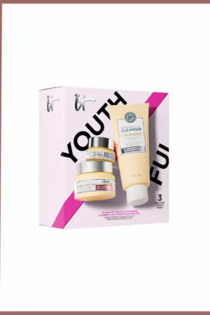 طقم الاحتفال بالترطيب الشبابي – مجموعة عناية بالبشرة المضادة للتجاعيد