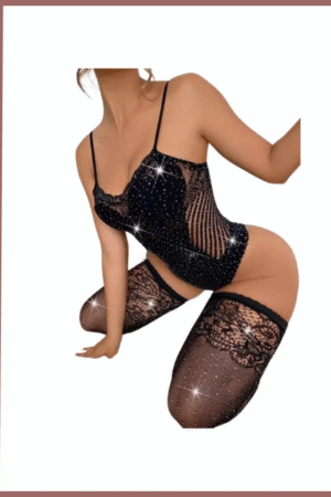 لانجيري شبك مع سترس – سترتج