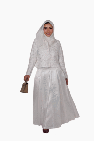 بدلة التناغم الأبيض