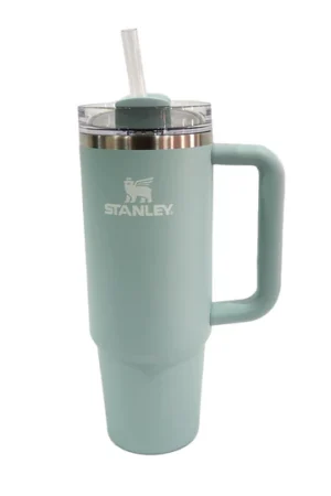 ستانلي كوينشر H2.0 تامبلر 30 أوقية 887 مل - سي فوم (غطاء شفاف) (نسخة آسيوية)